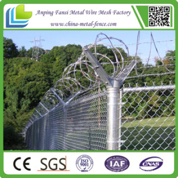 The Corrosion Protection of Zinc Setting Boundaries Along Your Property Line Chain Mesh Fence